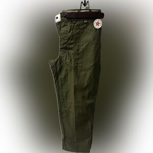 Vietnam OG 107 inspired Utility Fatigue Pleated vintage pants. 38 x 32